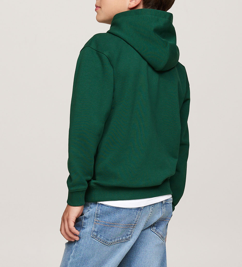 Tommy Hilfiger Hættetrøje - U Timeless - Ornamental Green
