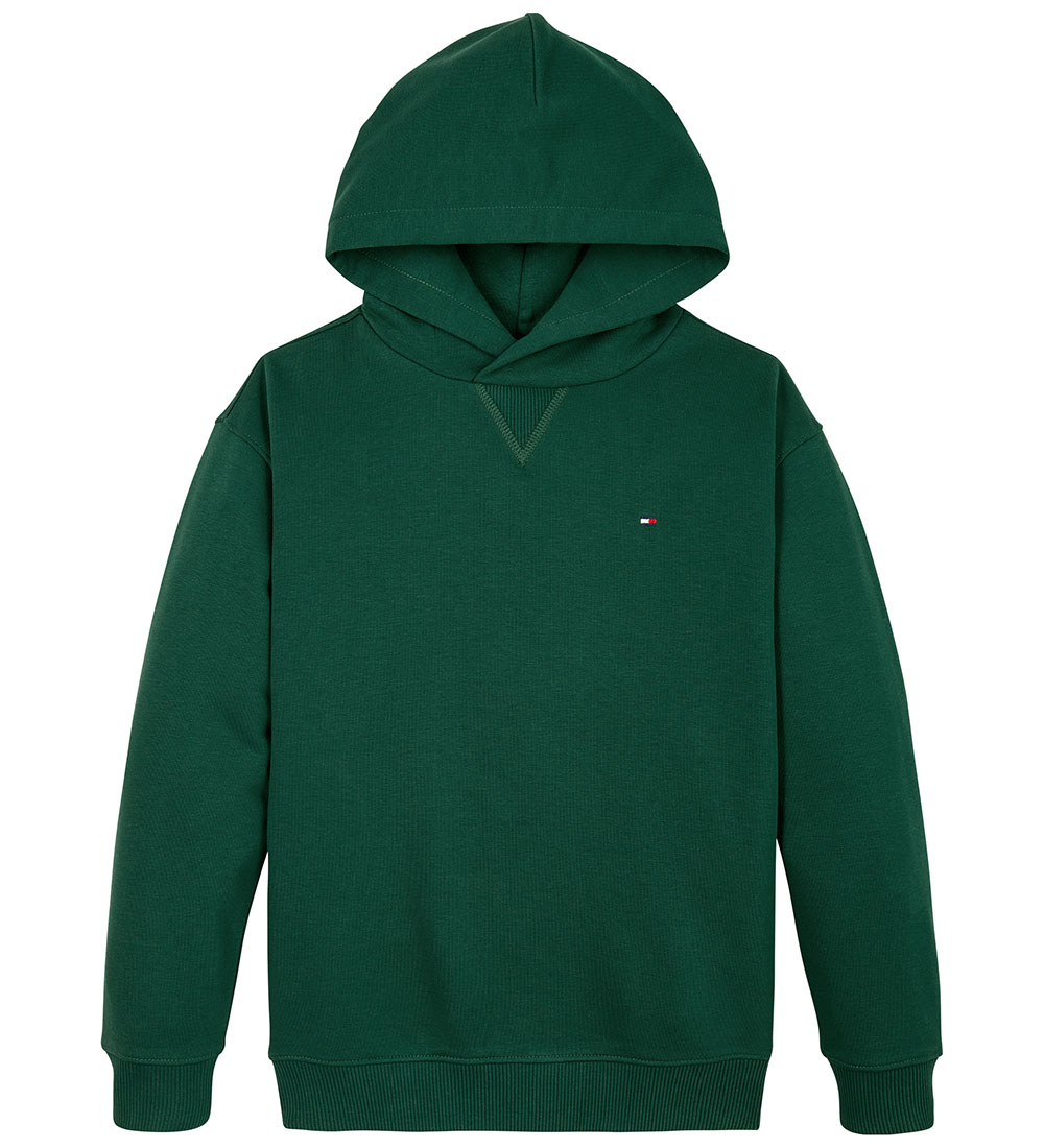 Tommy Hilfiger Hættetrøje - U Timeless - Ornamental Green