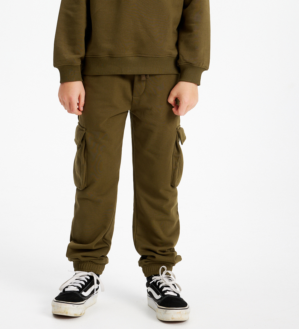 The New Sweatpants - TnRe:Charge - Ivy Green
