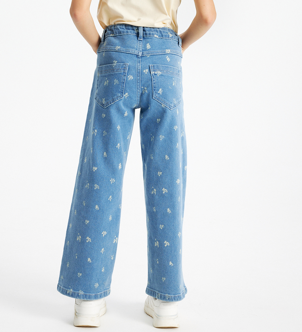 The New Jeans - Wide - TnLinnea - Medium Blue Denim Wash