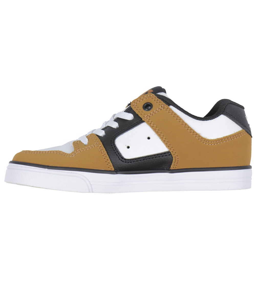 DC Sko - Pure Elastic - Wheat/White
