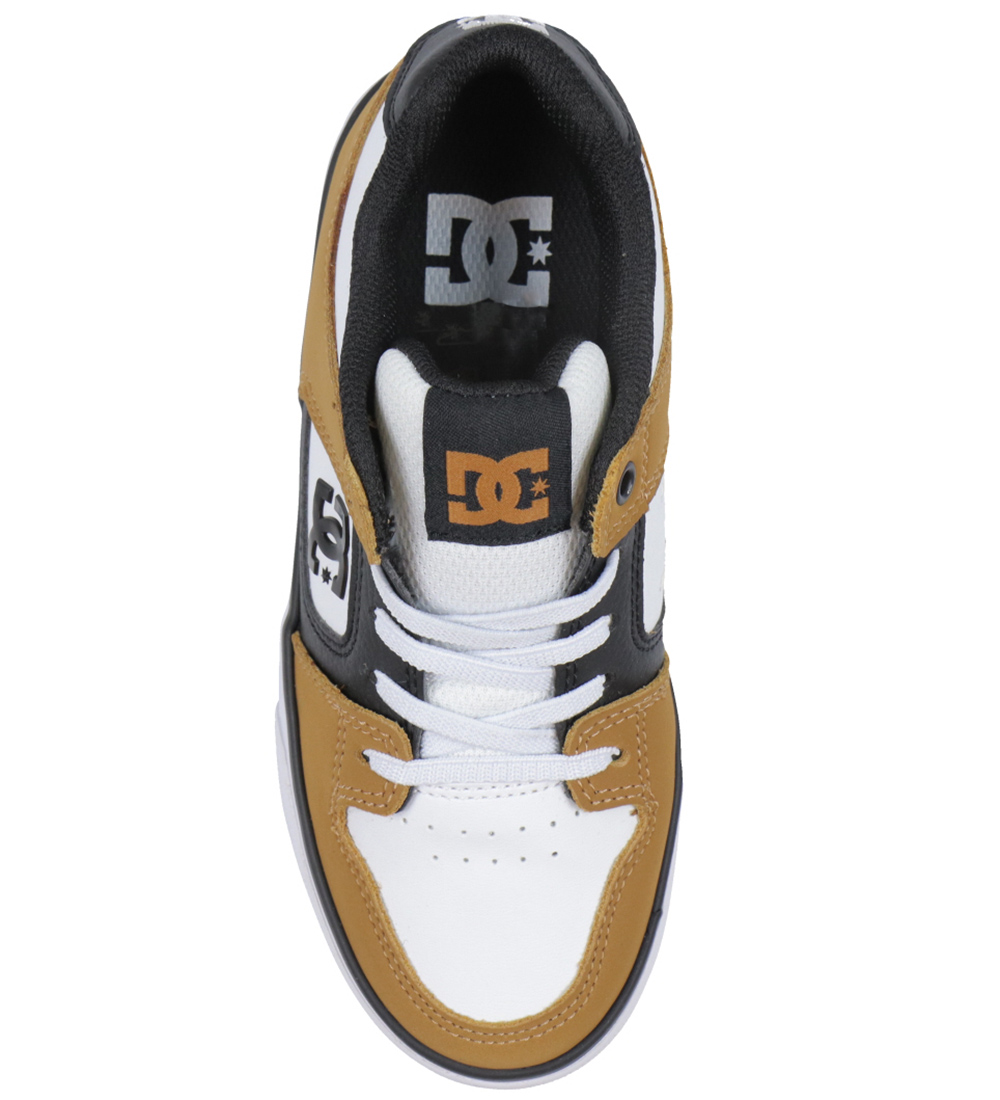 DC Sko - Pure Elastic - Wheat/White