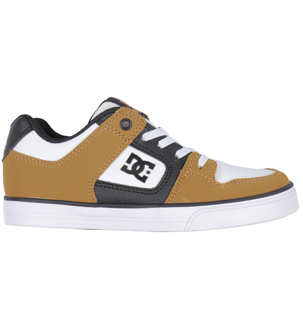 DC Sko - Pure Elastic - Wheat/White