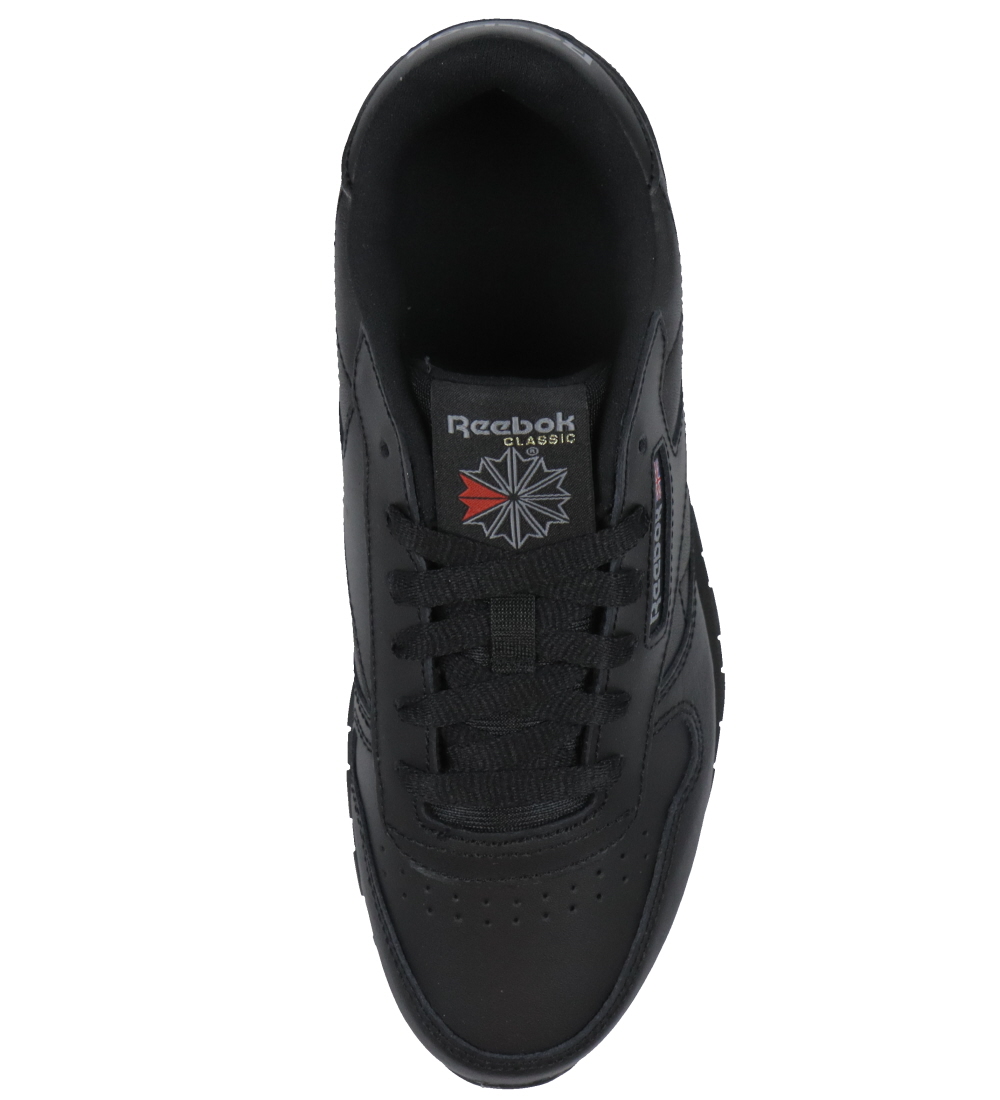 Reebok Sko - CL LTHR - Running - Sort