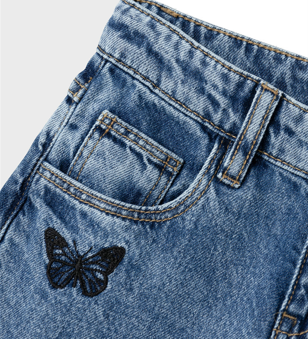 Name It Jeans - NkfBella - Wide - Medium Blue Denim