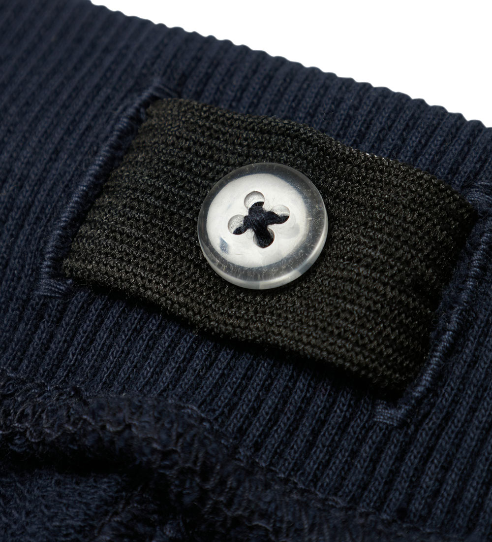 Name It Sweatpants - NmmVoder - Dark Sapphire m. Gravemaskine