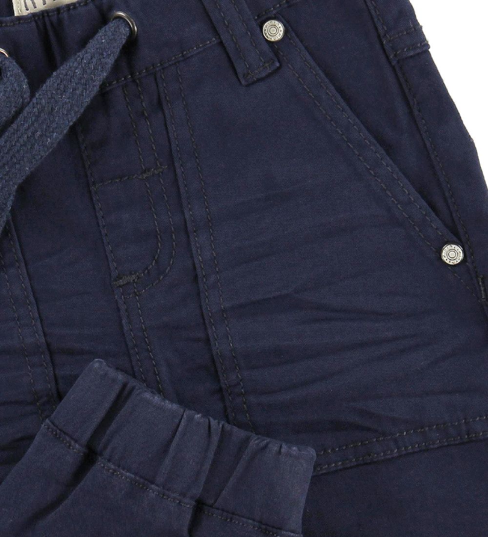 Minymo Bukser - Twill Loose - Navy