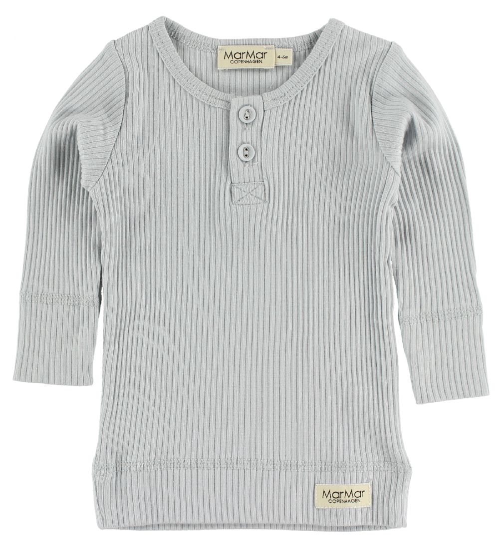 MarMar Bluse - Rib - Modal - Lyseblå