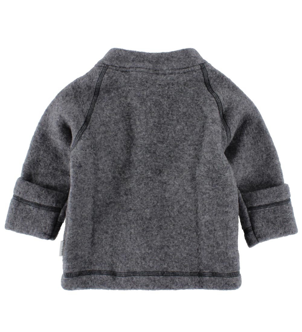 Mikk-Line Cardigan - Uld - Grå