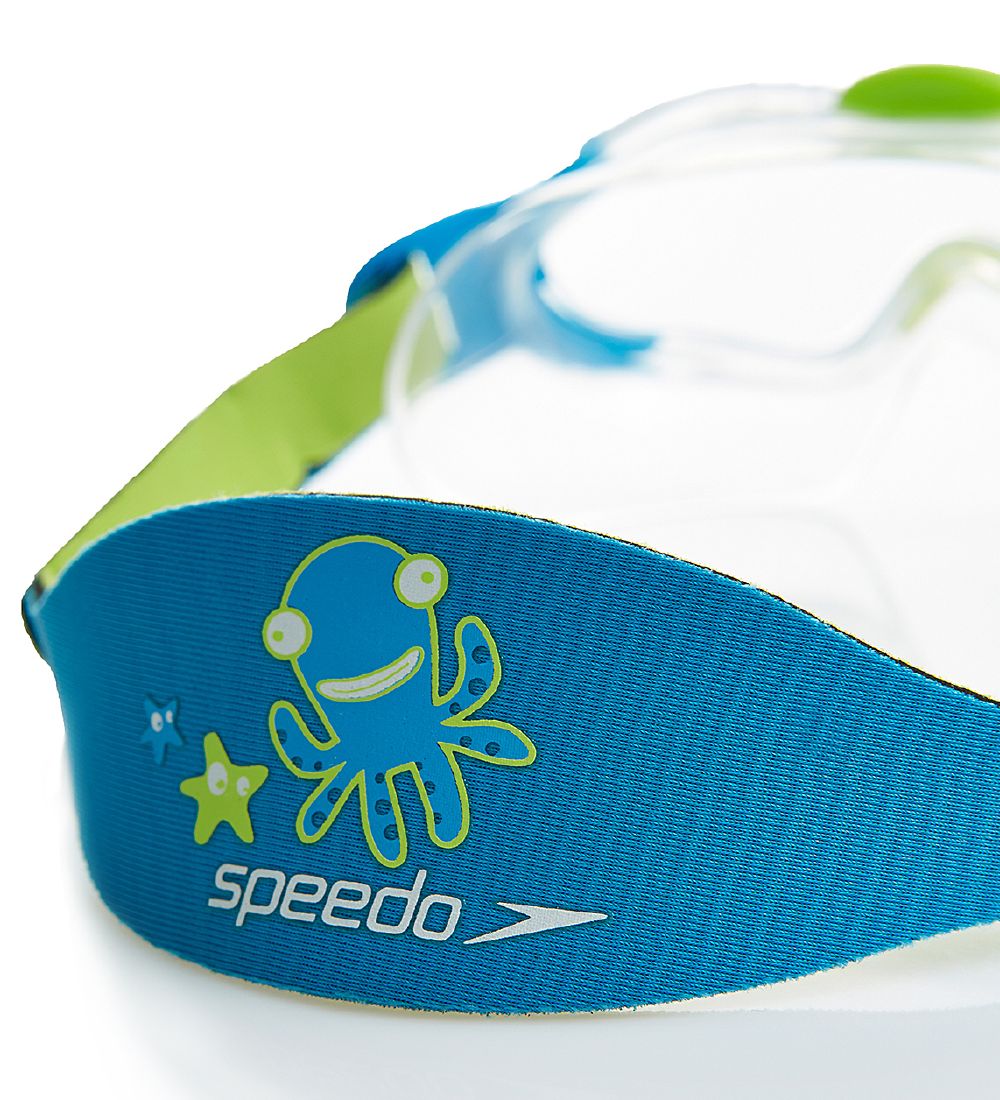 Speedo Svmmebriller - Sea Squad Mask - Lysebl/Lime