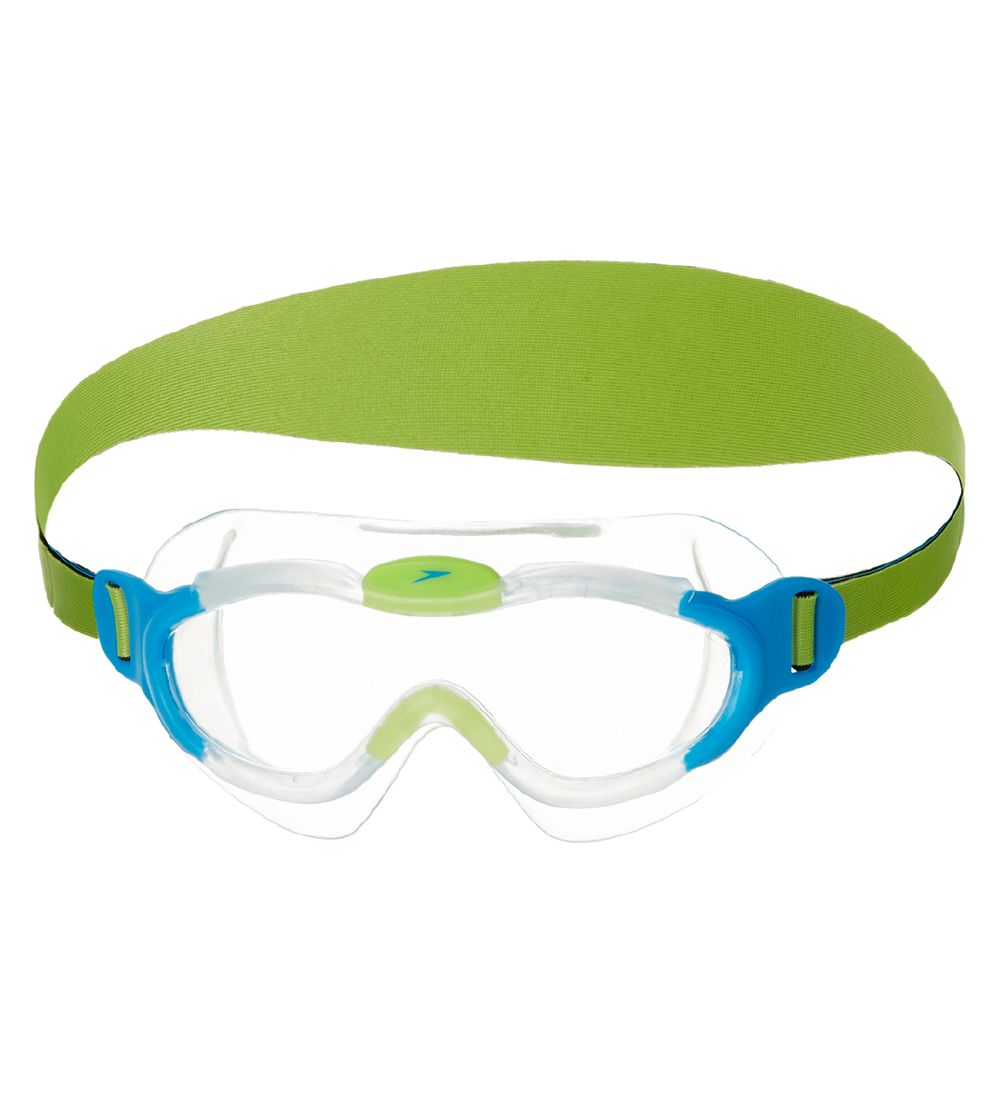 Speedo Svmmebriller - Sea Squad Mask - Lysebl/Lime
