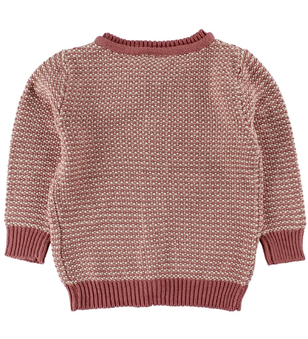 En Fant Cardigan - Strik - Rosa/Creme