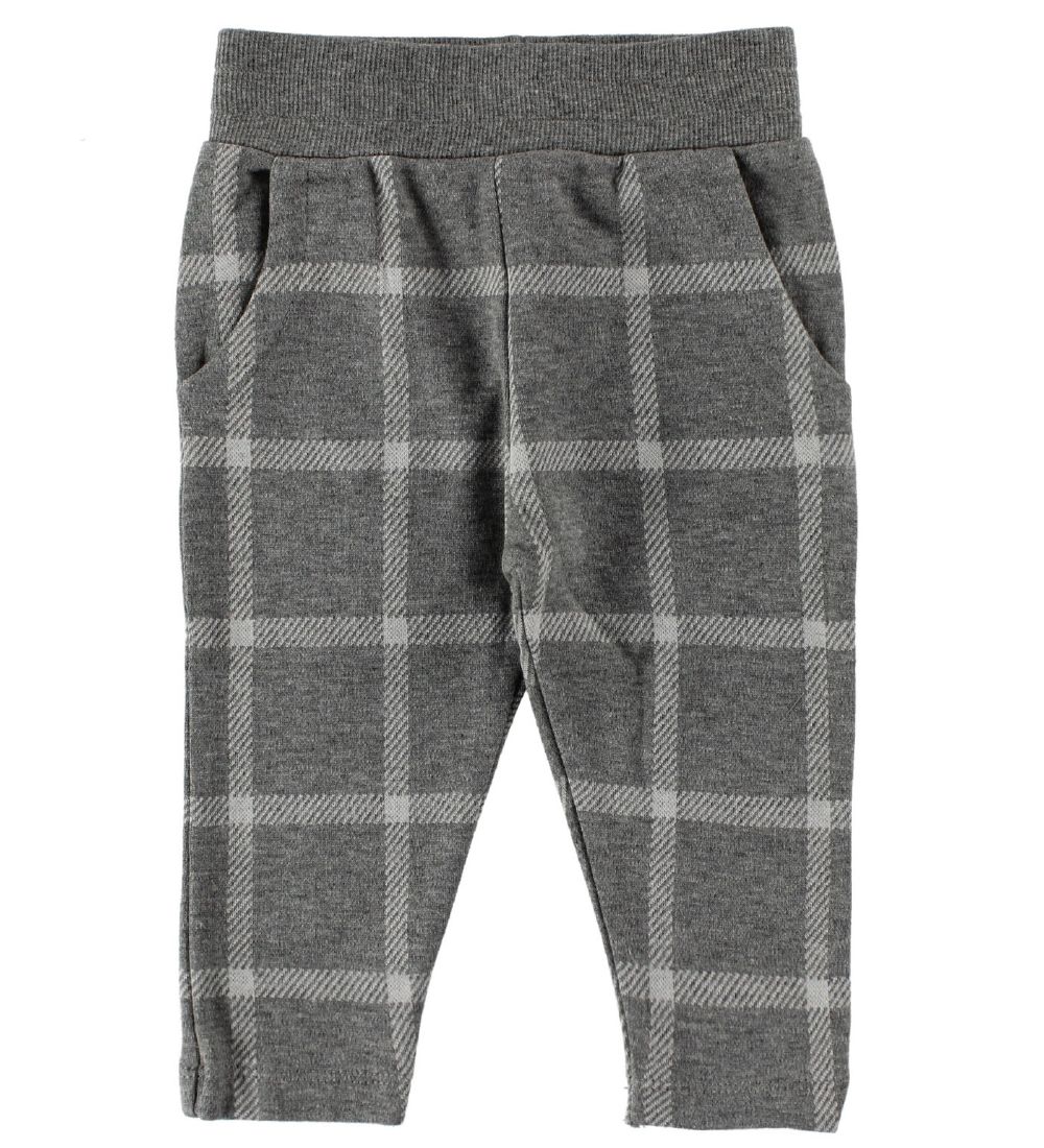 En Fant Sweatpants - Gråmeleret m. Tern