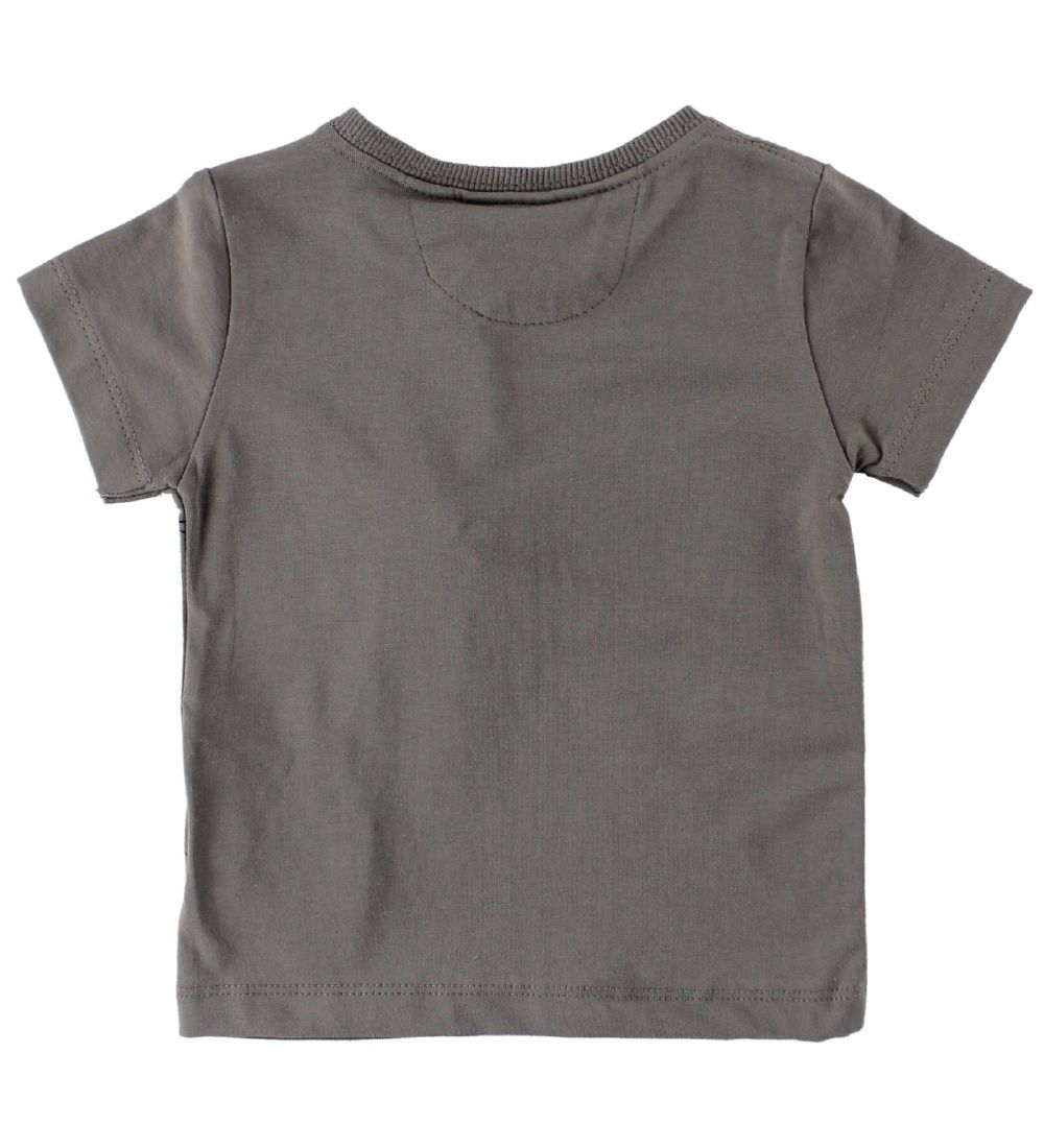 En Fant T-Shirt - Mørkegrå m. Struds