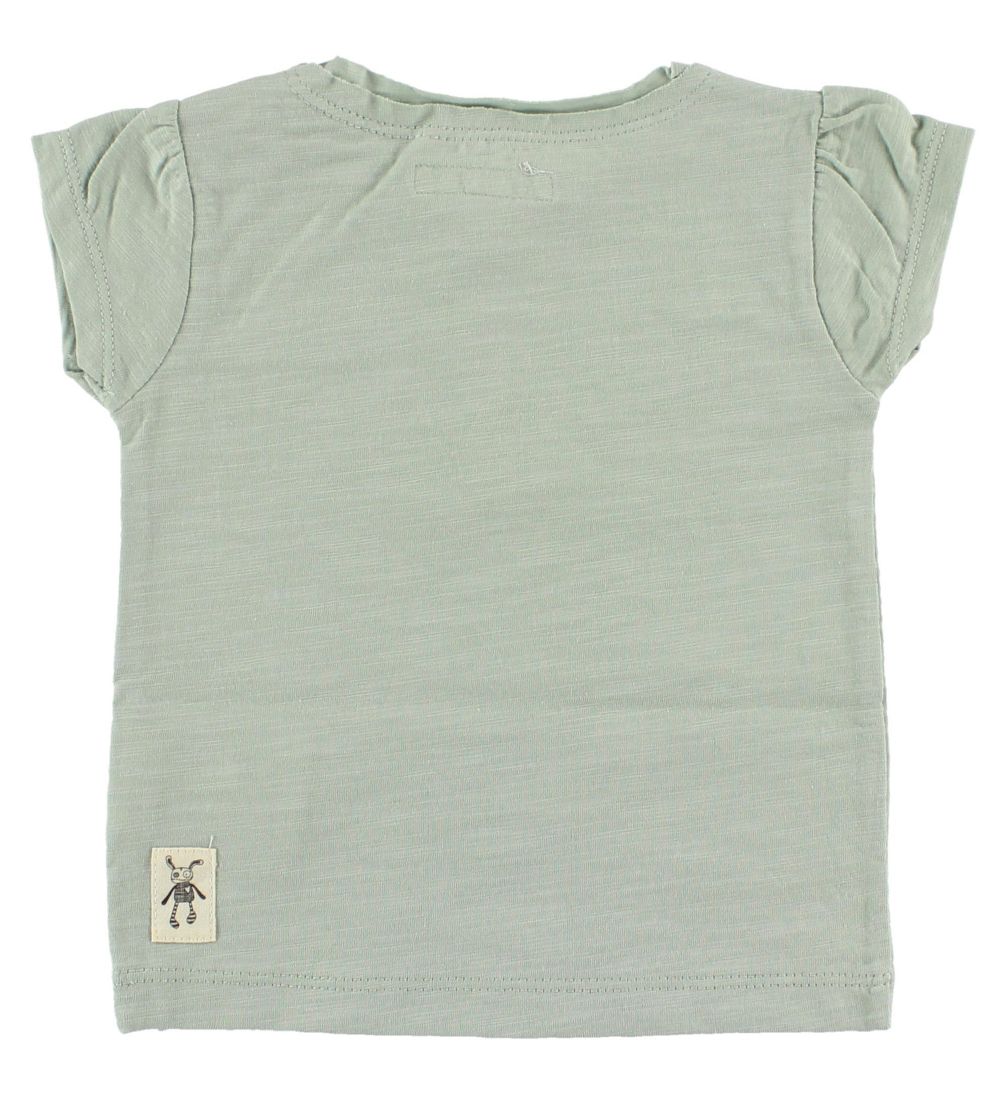 Small Rags T-Shirt - Mint m. Fjer