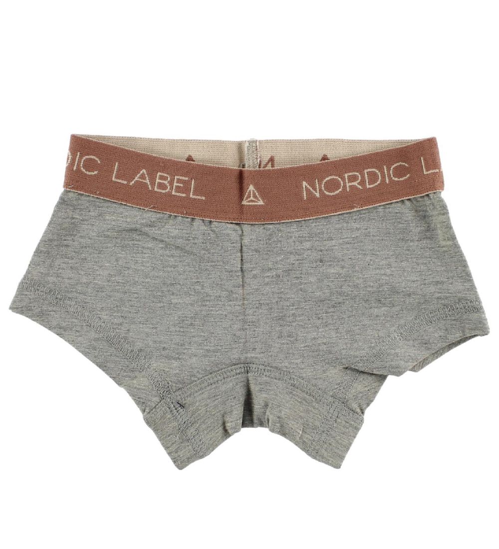 Nordic Label Hipsters - 2-pak - Grmeleret/Rosa