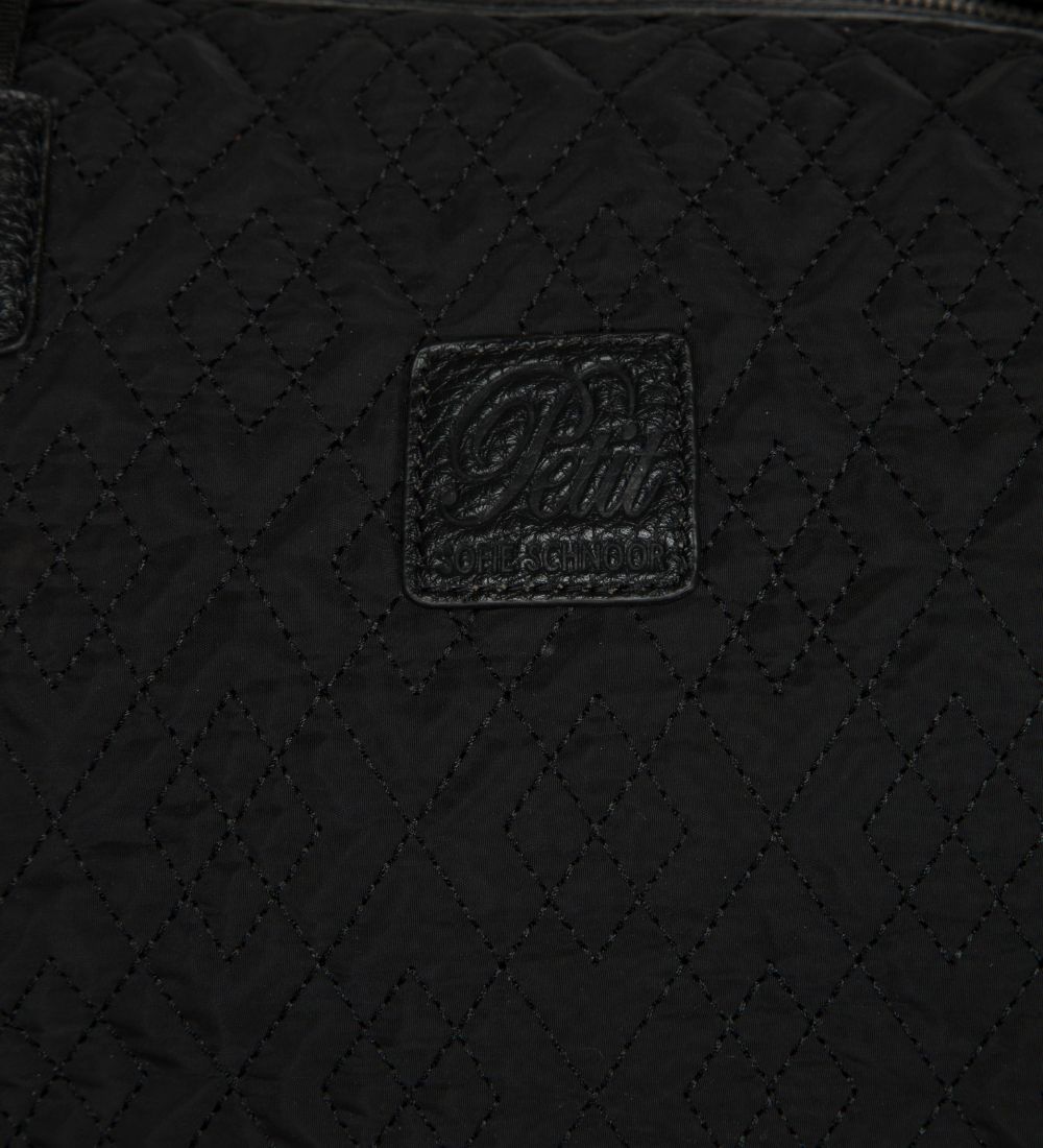 Petit by Sofie Schnoor Pusletaske - Sort Quilt m. Harlekin