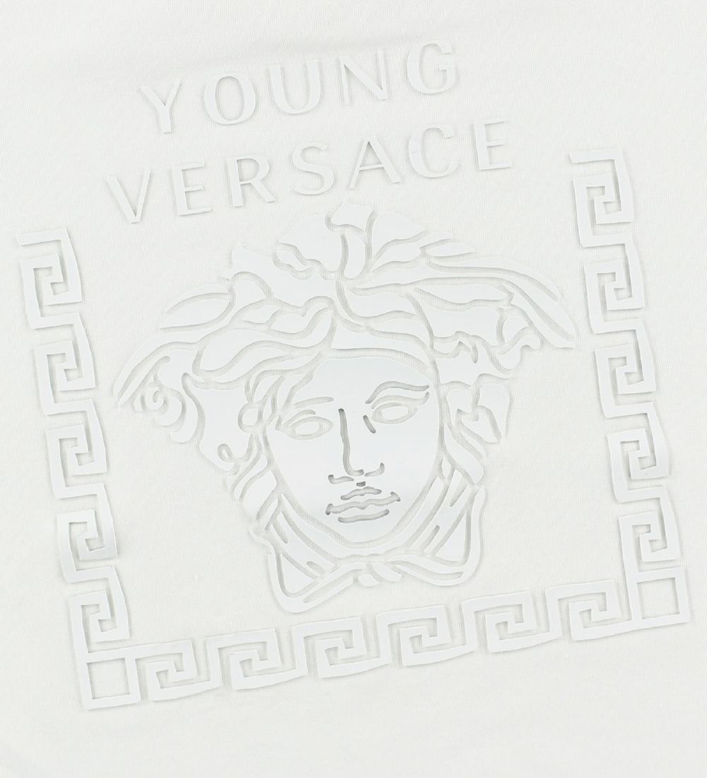 Young Versace T-Shirt - Hvid m. Tyk Print