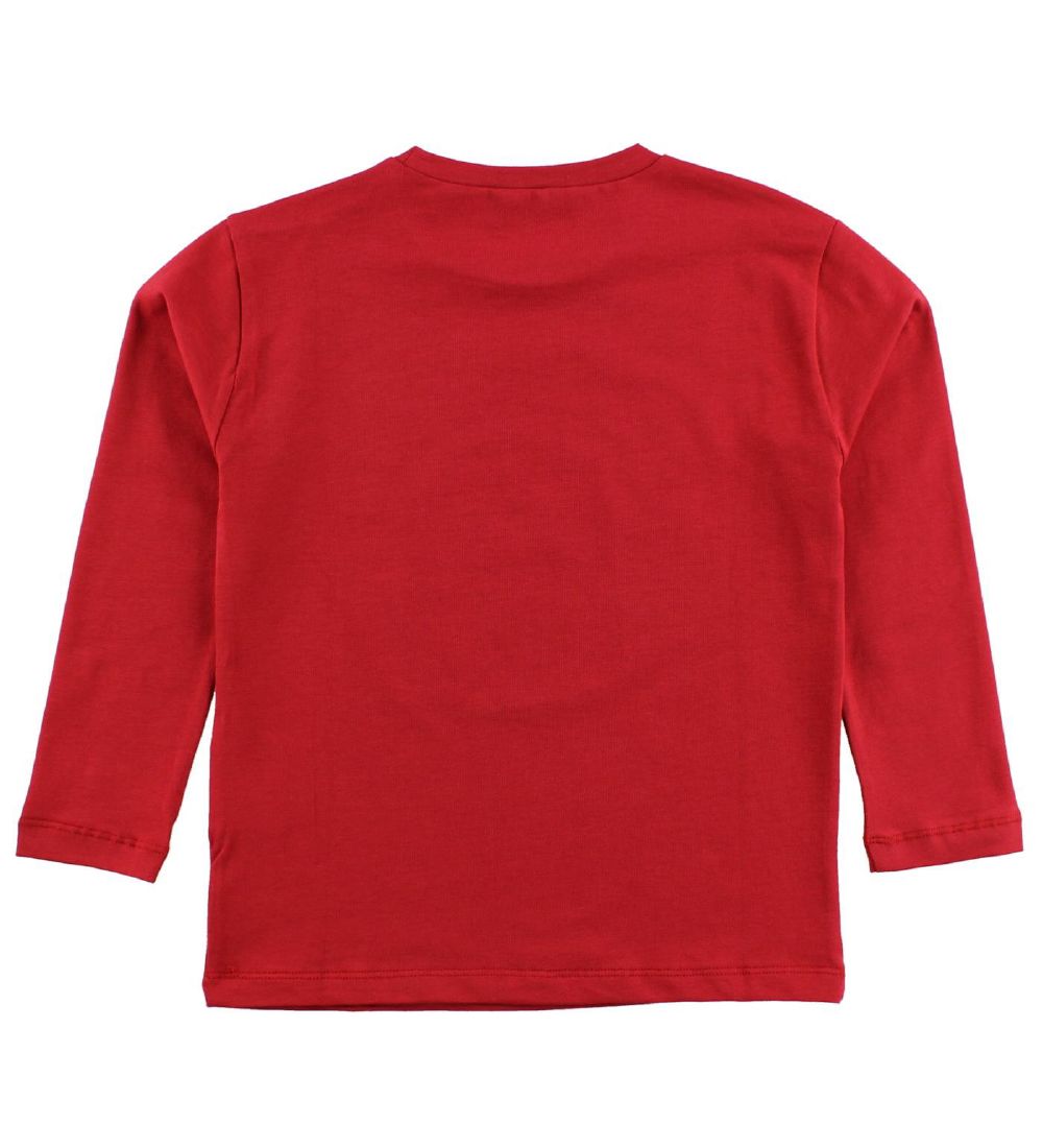 Young Versace Bluse - Rød m. Logo