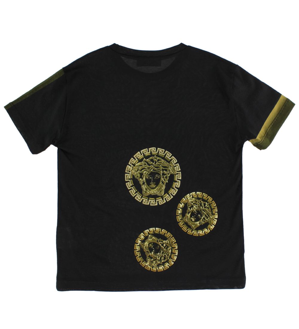 Young Versace T-shirt - Sort m. Gult Print