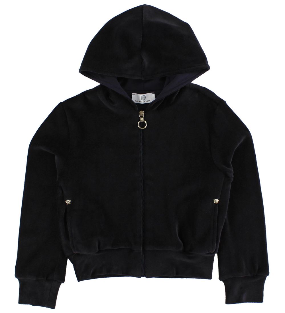 Young Versace Sæt - Velour - Mørk Lilla