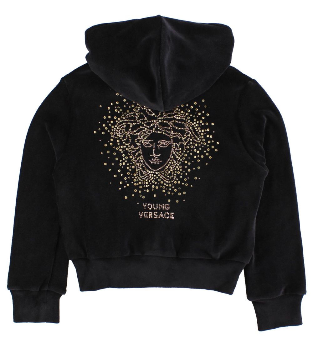 Young Versace Sæt - Velour - Mørk Lilla