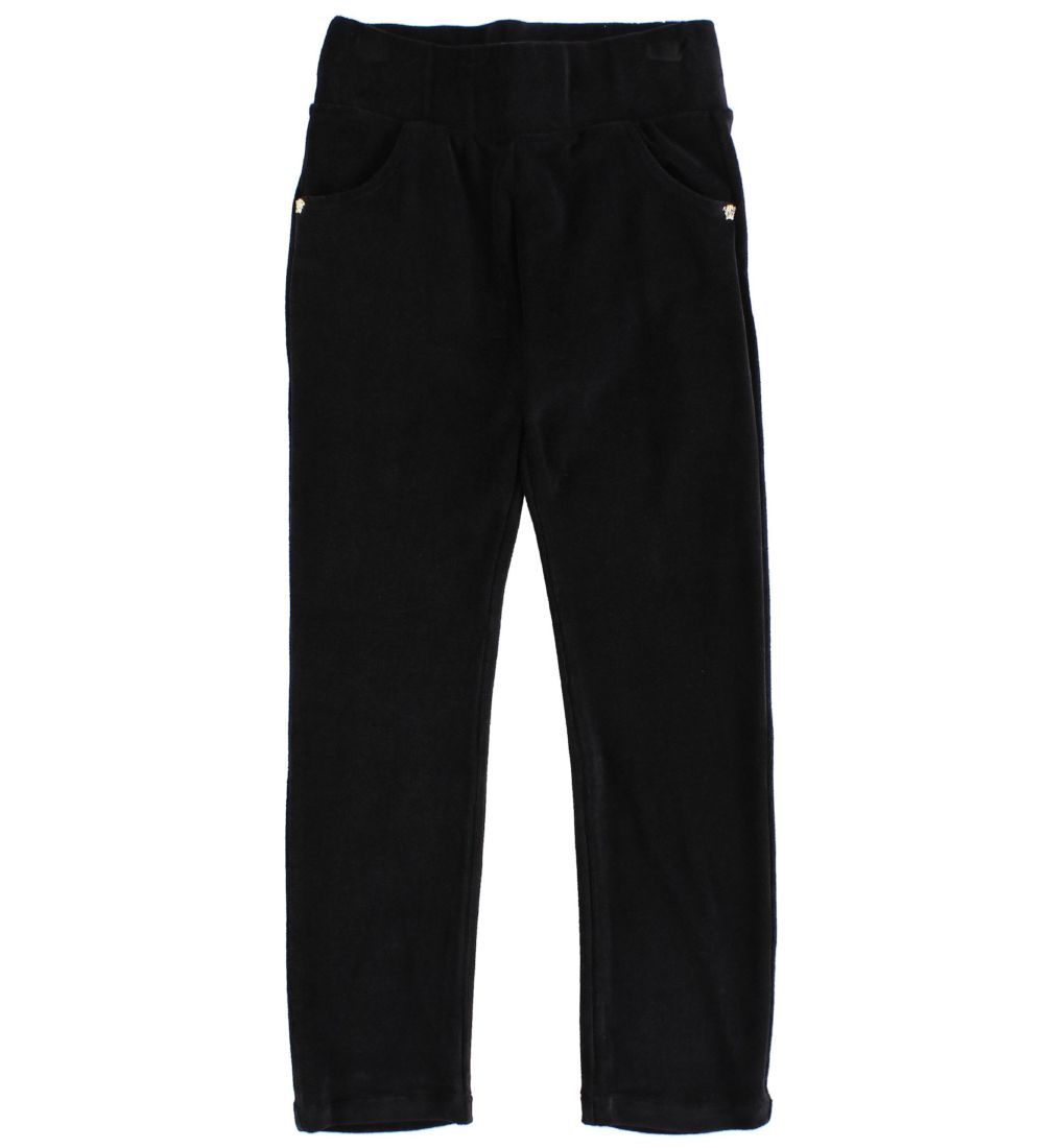 Young Versace Sæt - Velour - Mørk Lilla