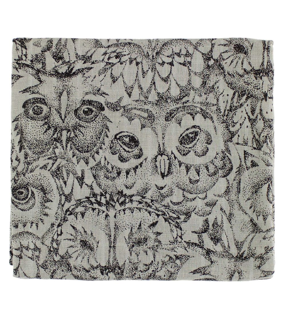 Soft Gallery Stofbleer - 3-pak - 65x65 - Grå m. Ugler