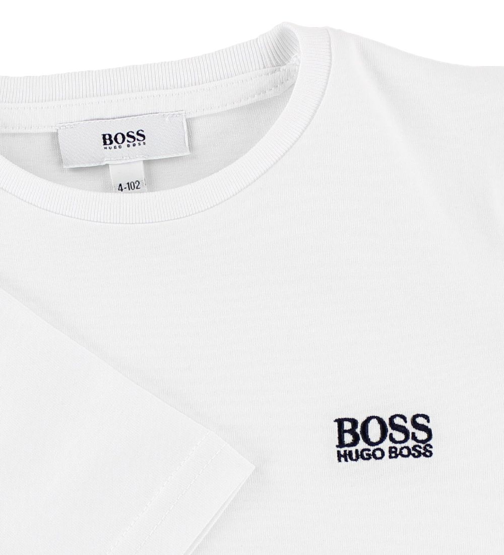 BOSS T-shirt - Hvid m. Logo