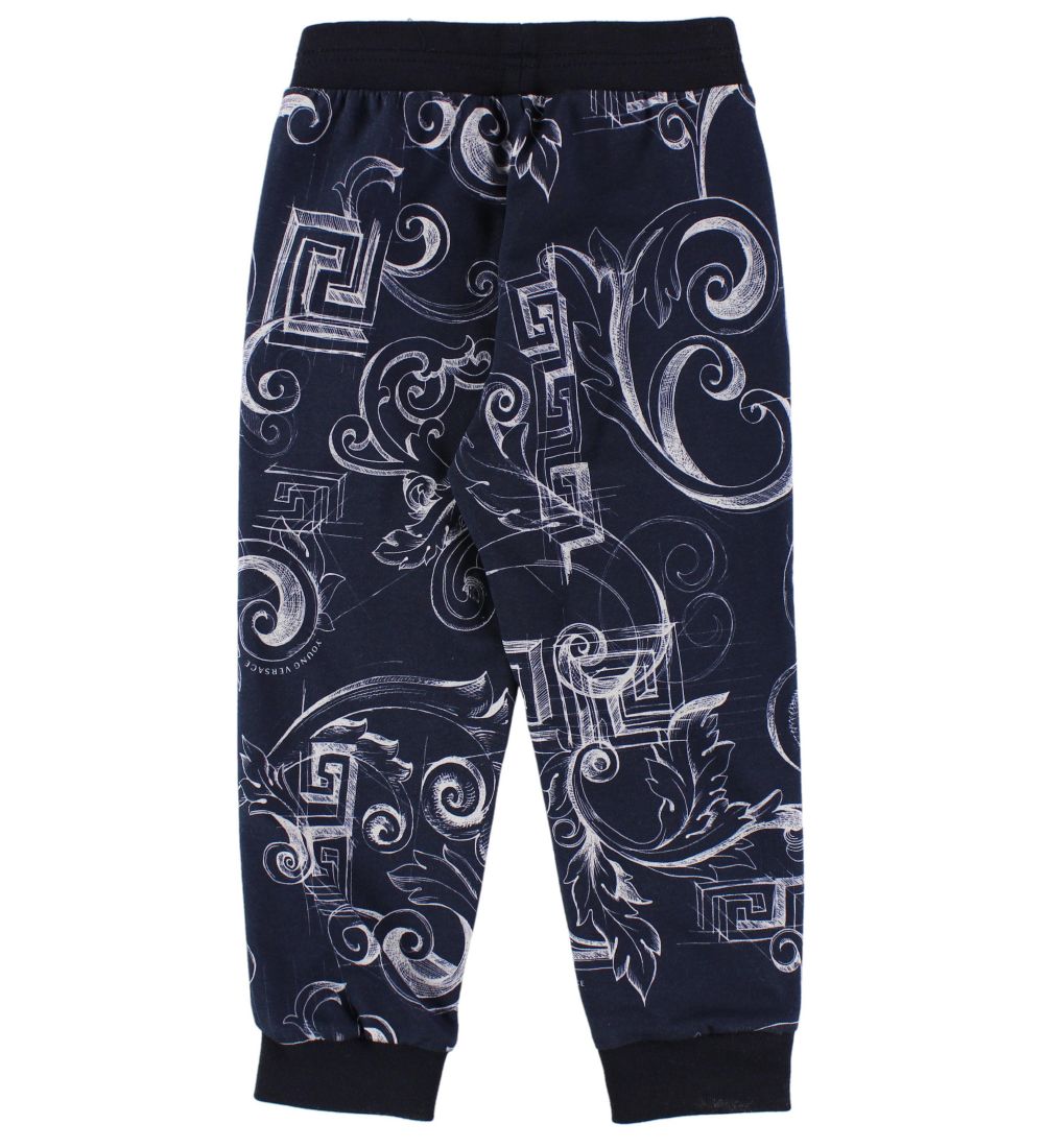 Young Versace Sweatpants - Navy m. Print