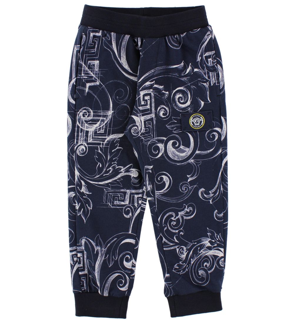 Young Versace Sweatpants - Navy m. Print