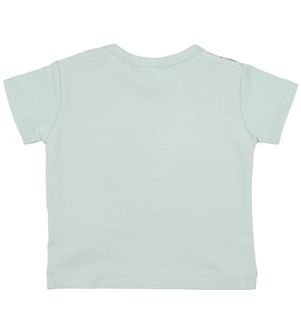 Small Rags T-shirt - Gavi - Blå m. Print