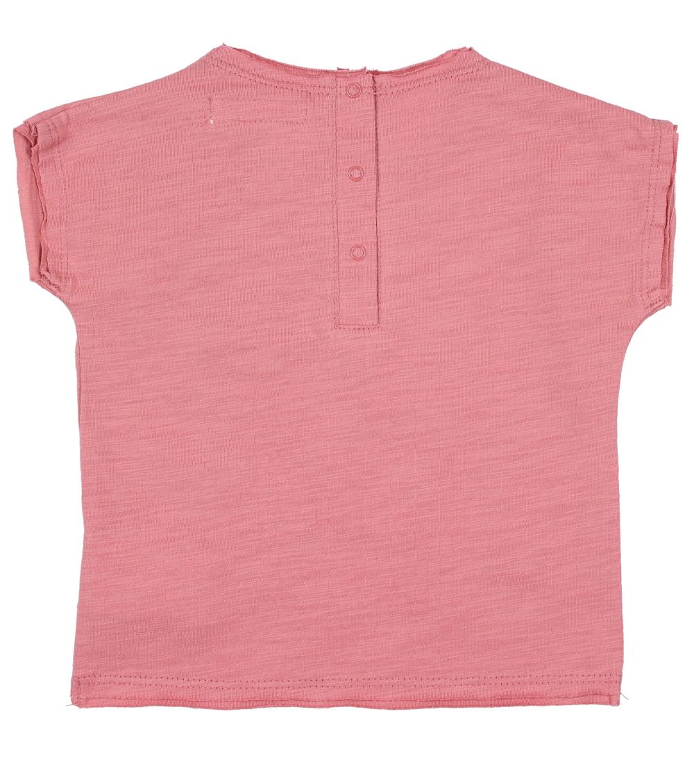 Small Rags T-shirt - Grace - Støvet Rosa m. Glitter