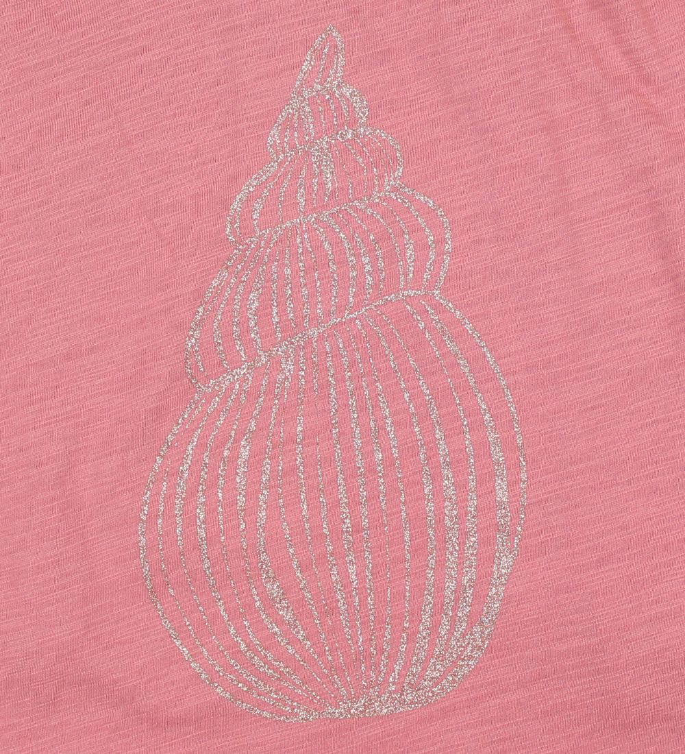 Small Rags T-shirt - Grace - Støvet Rosa m. Glitter