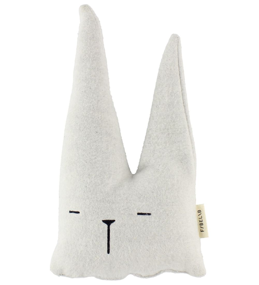 Fabelab Pude - Travel Friend - Bunny - 35 cm - Grå