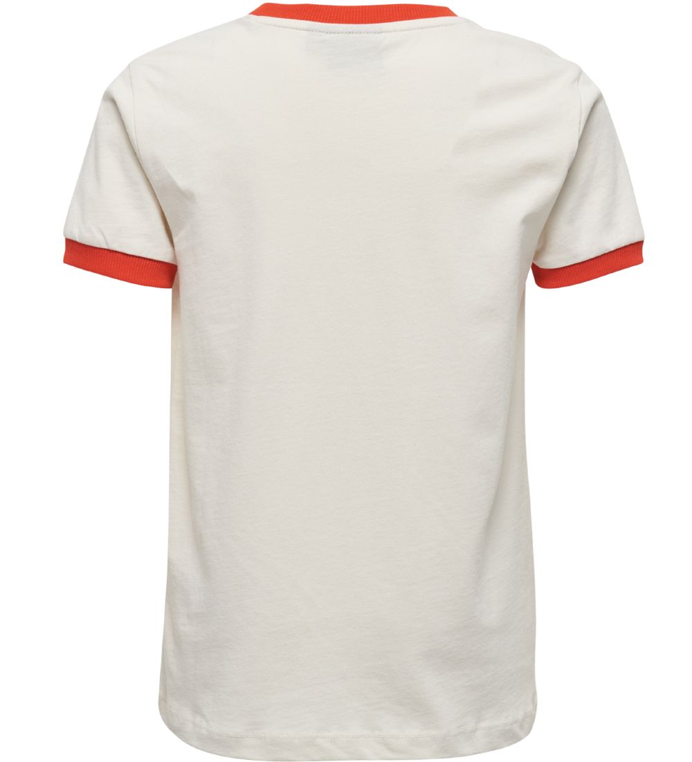 Hummel T-shirt - HMLMarty - Offwhite