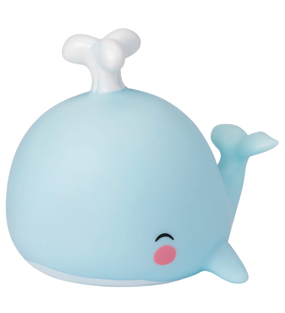 A Little Lovely Company Minilampe - 11 cm - Hval