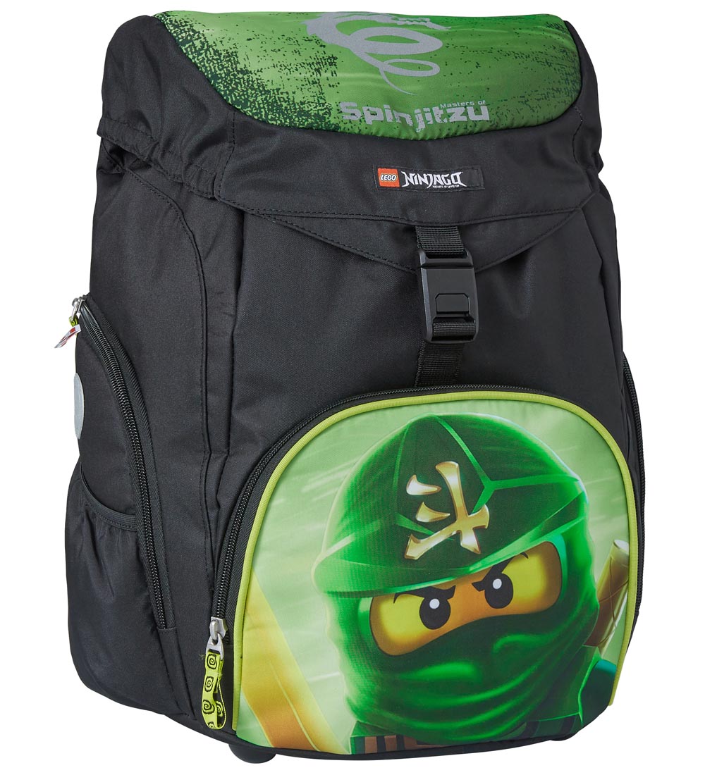 LEGO® Skoletaskesæt - LWOutbag Deluxe - Ninjago - Lloyd