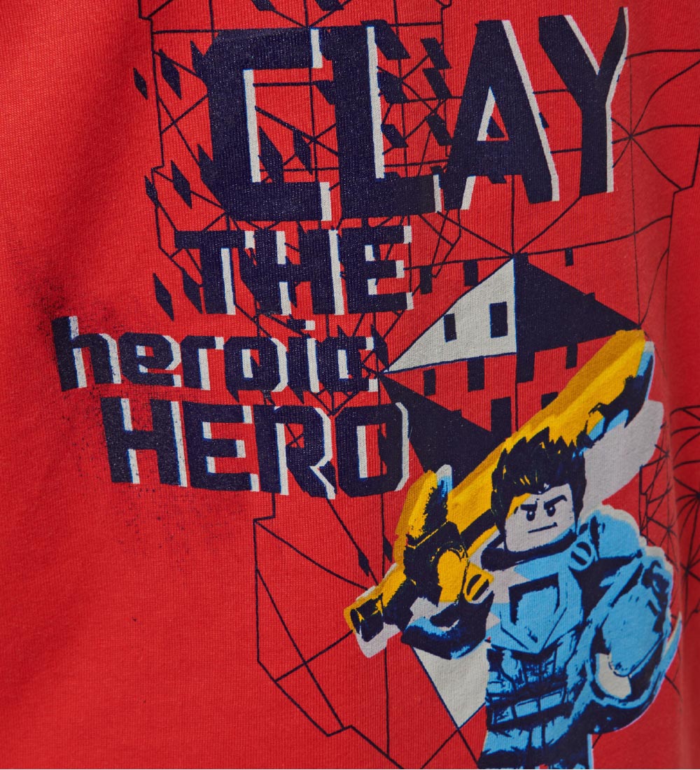 LEGO Nexo Knights T-shirt - Thomas - Rd m. Print