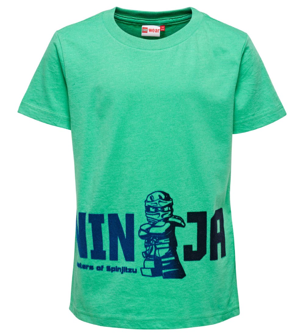 LEGO Ninjago T-shirt - Thomas - Grn m. Print