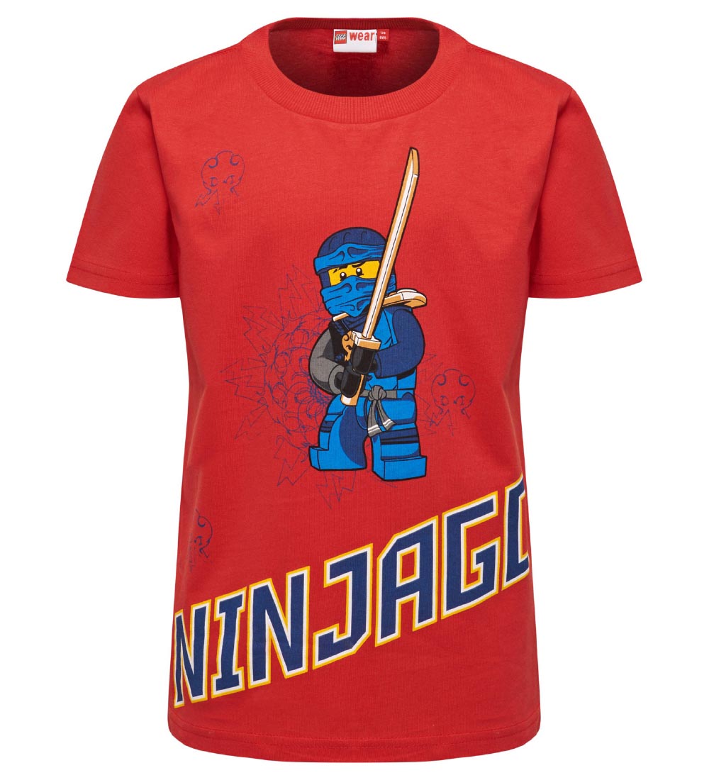 LEGO Ninjago T-shirt - Thomas - Rd m. Print
