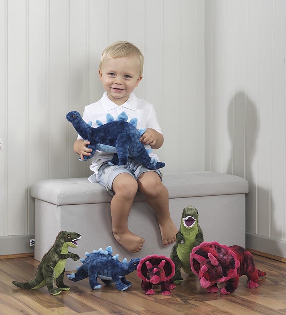 Teddykompaniet Bamse - Dinos - 42 cm - Grøn Tyrannosaurus Rex