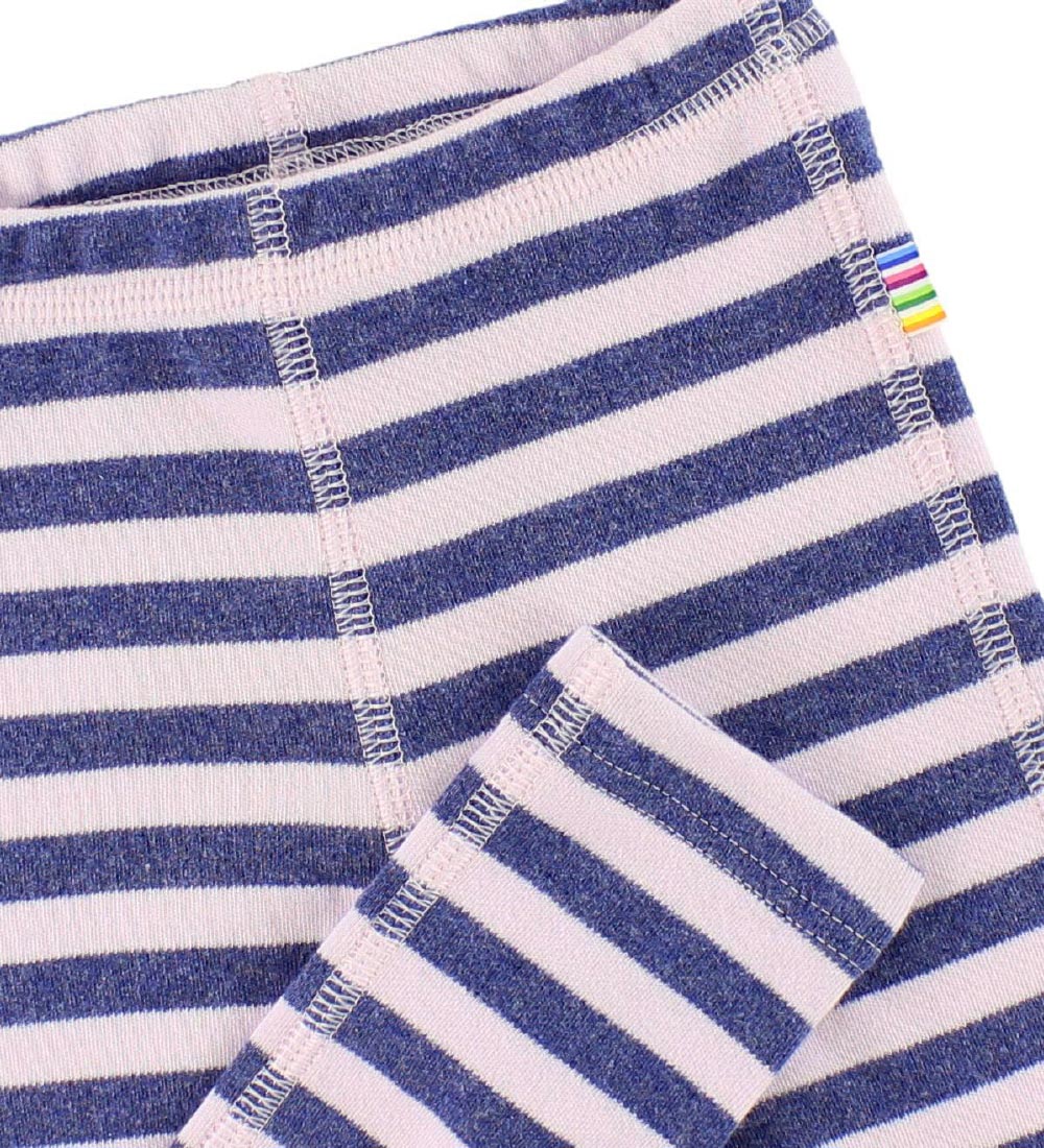Joha Leggings - Lyserød/Blåstribet