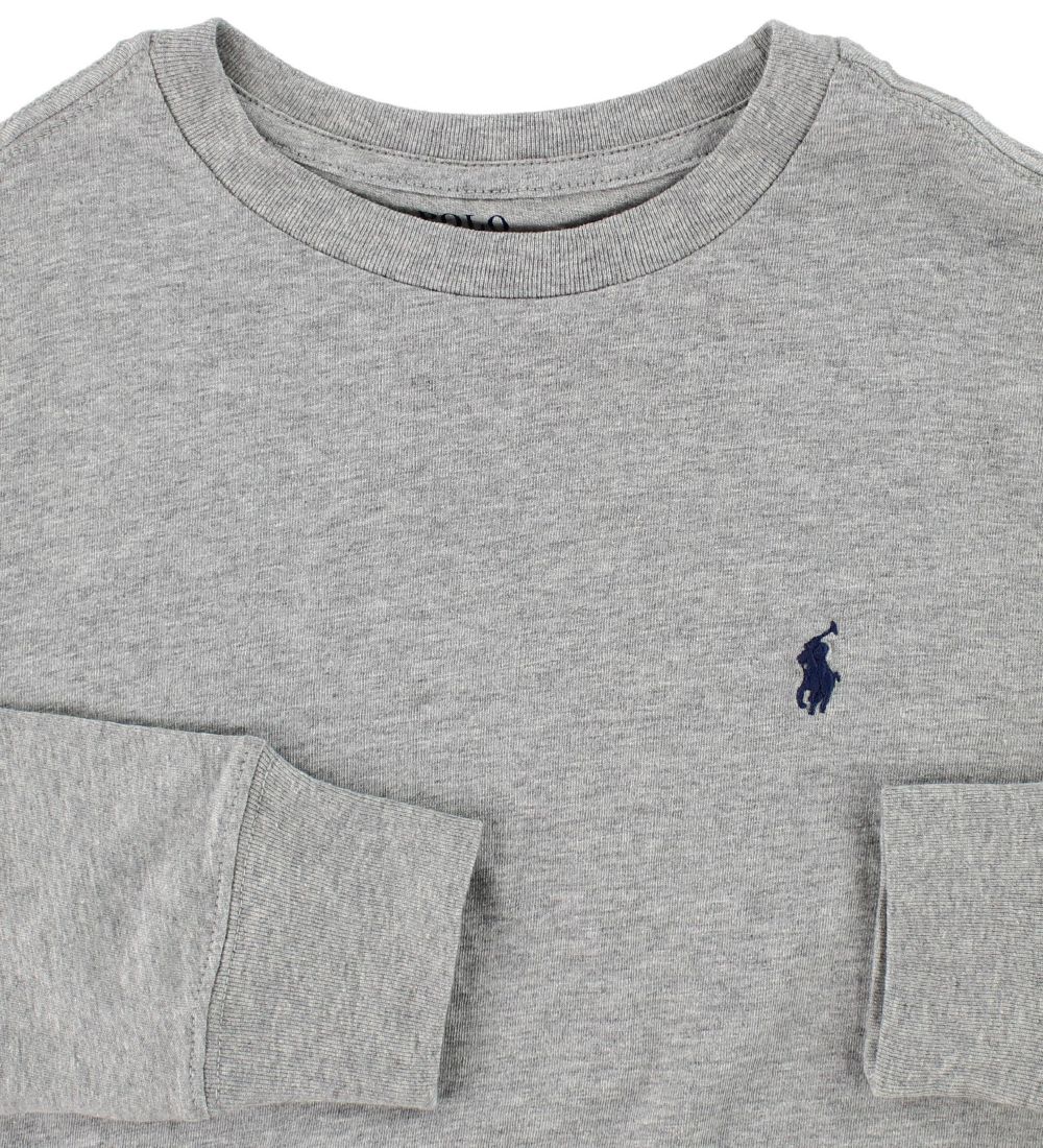 Polo Ralph Lauren Bluse - Gråmeleret