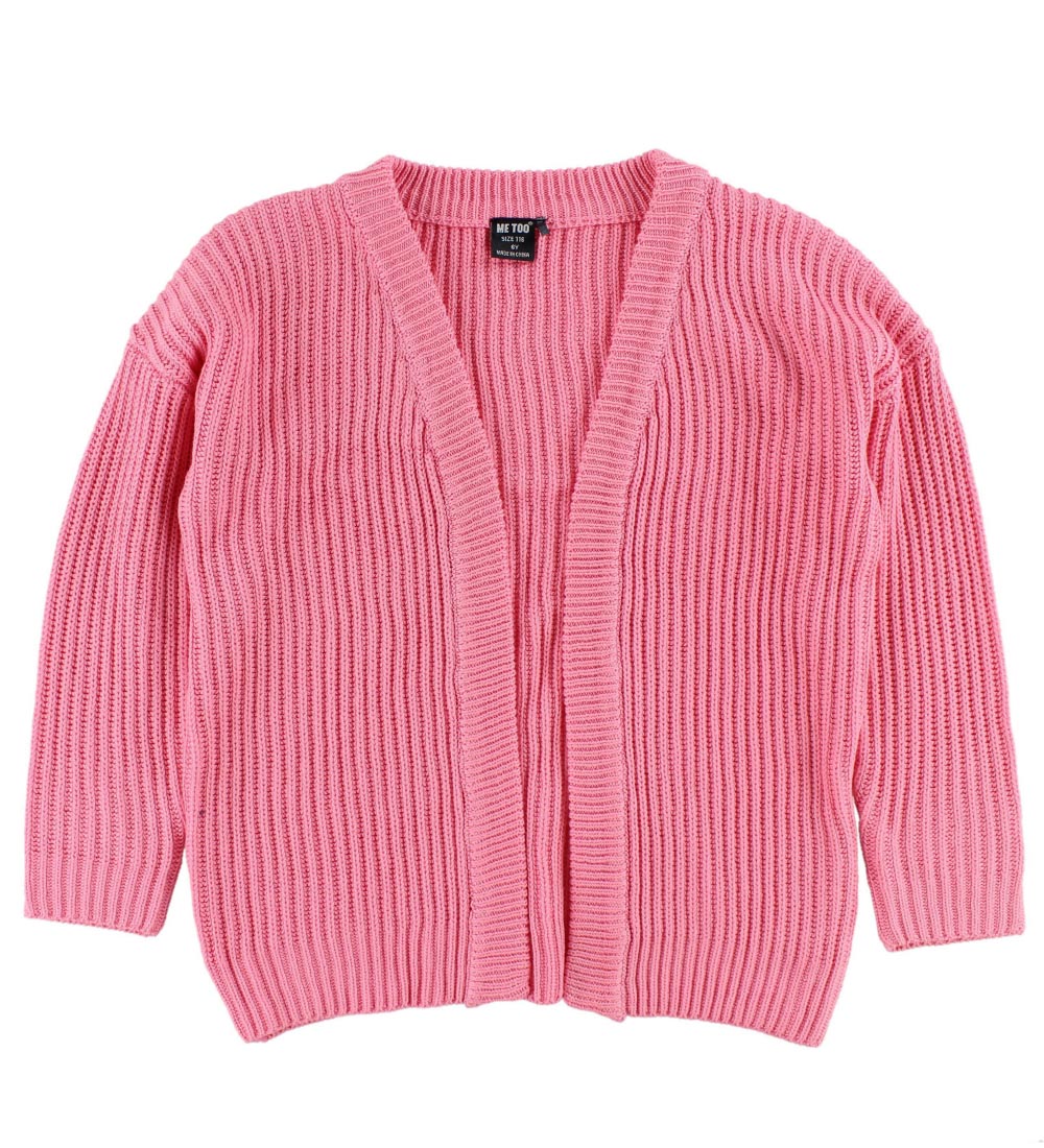 Me Too Cardigan - Strik - Pink