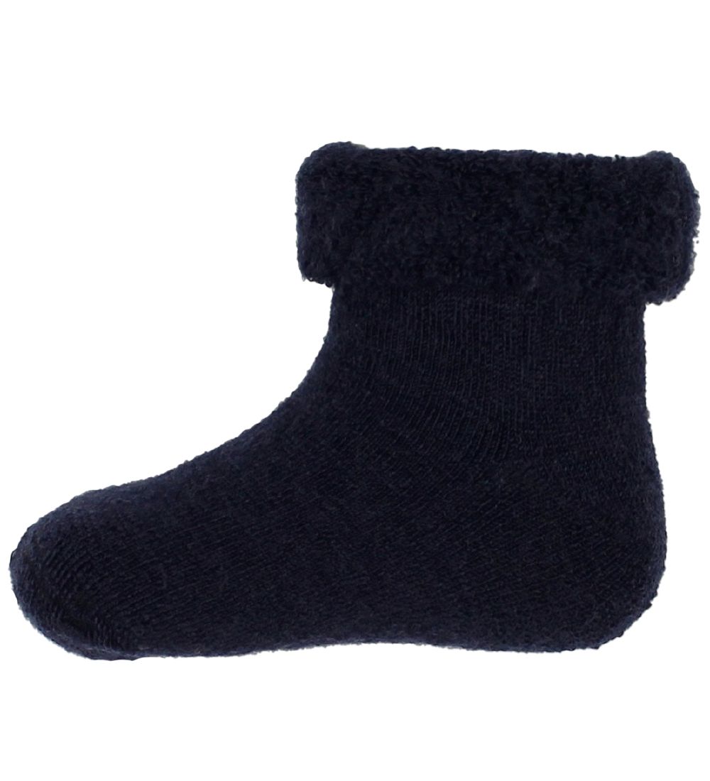 Smallstuff Gåstrømper - Uld - Navy