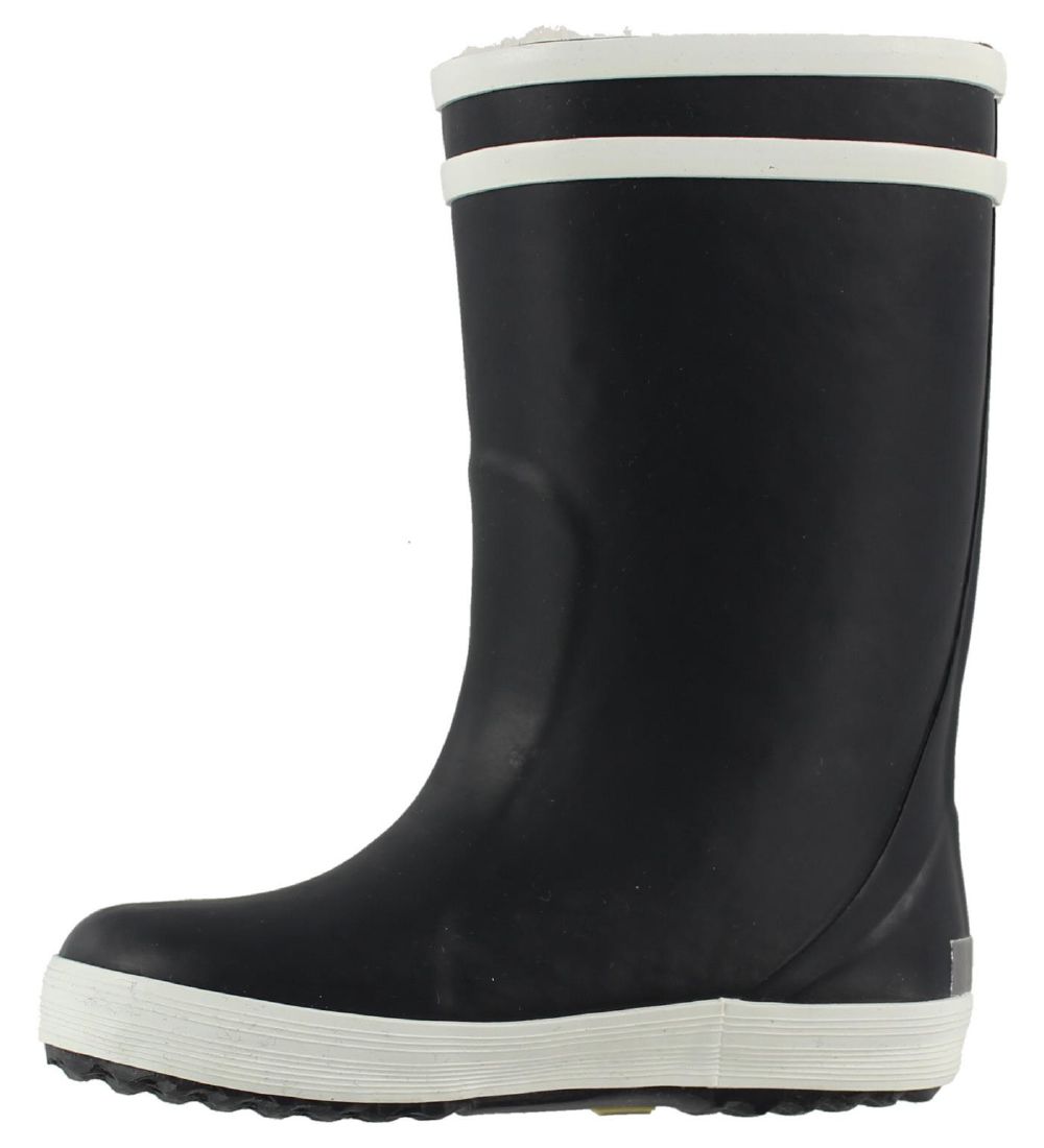 Aigle Gummistøvler m. For - Lolly Pop Fur - Mørk Navy
