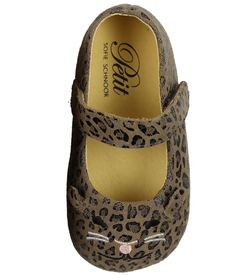 Petit By Sofie Schnoor Ballerina Hjemmesko - Leopard