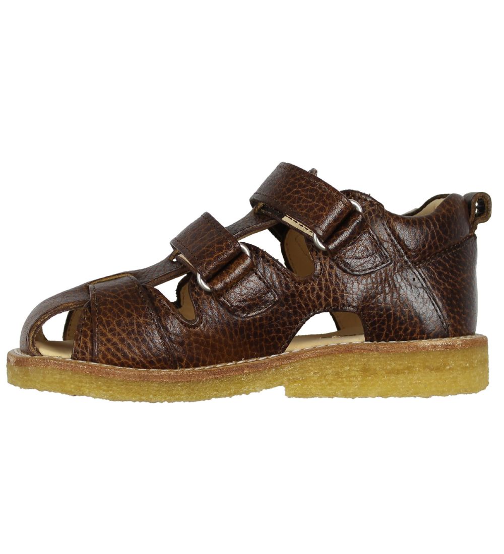 Angulus Sandaler - Rødbrun m. Velcro