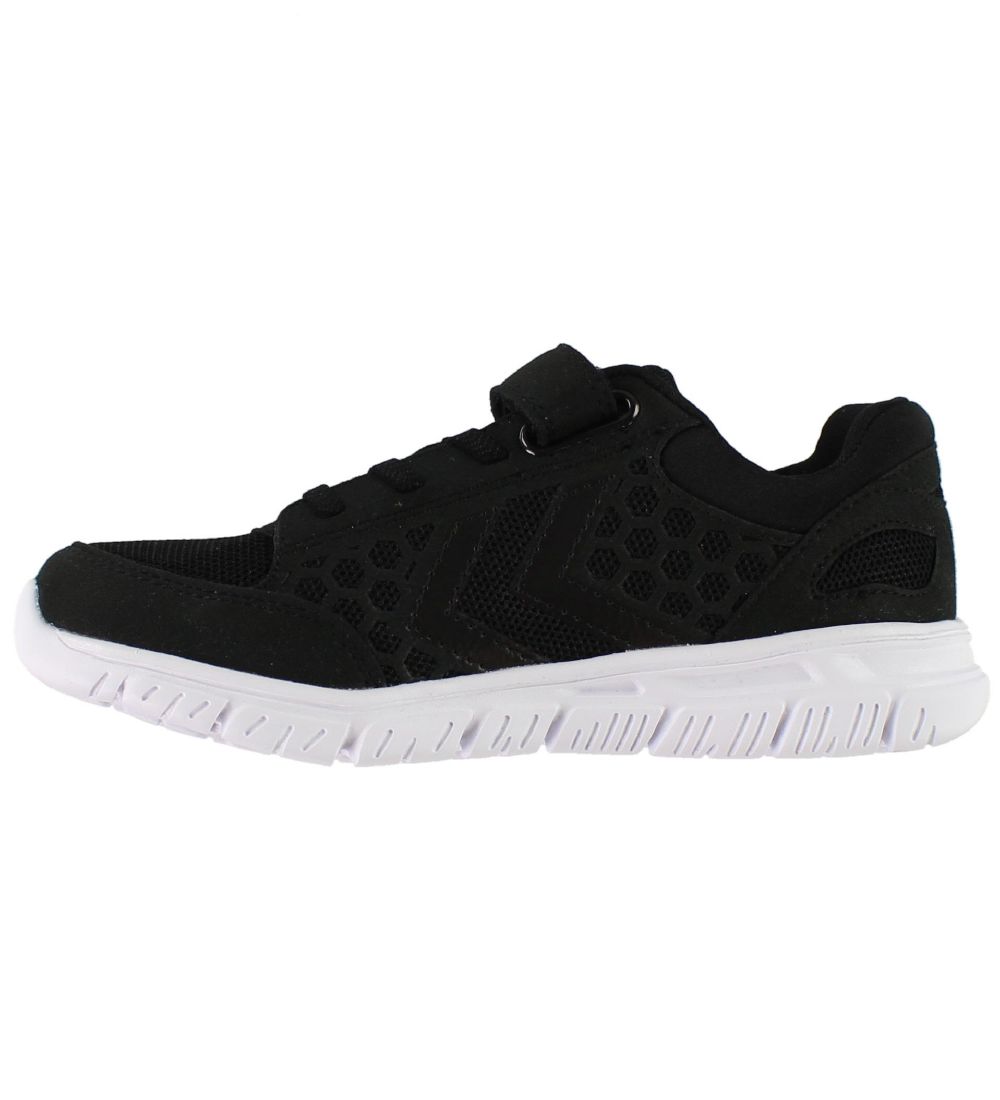 Hummel Sko - HMLCrosslite Sneaker Jr - Sort/Hvid